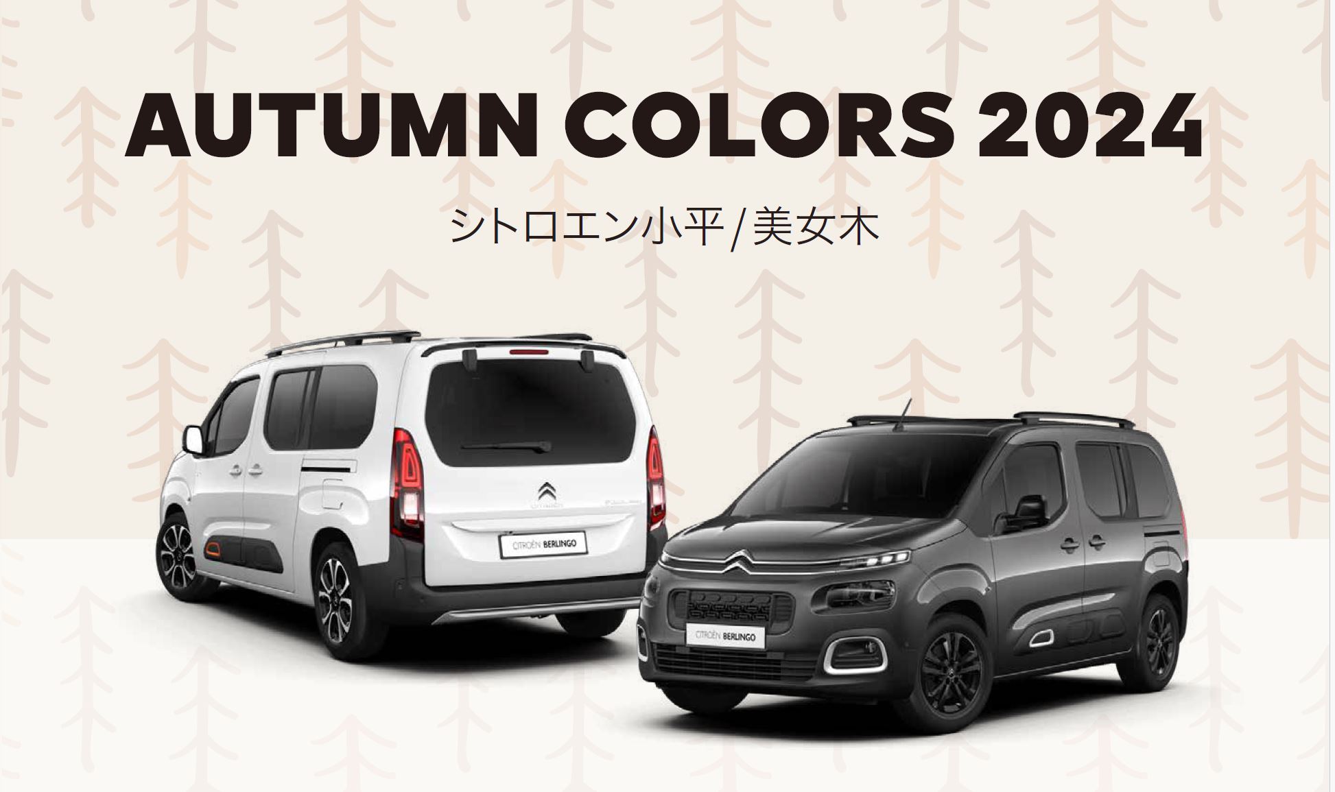 CITROËN 小平・美女木限定 CITROËN AUTUMN COLORS 2024 