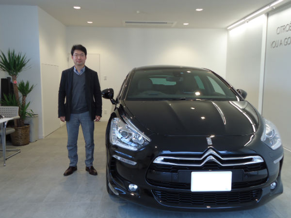 お納車情報！DS５　N様