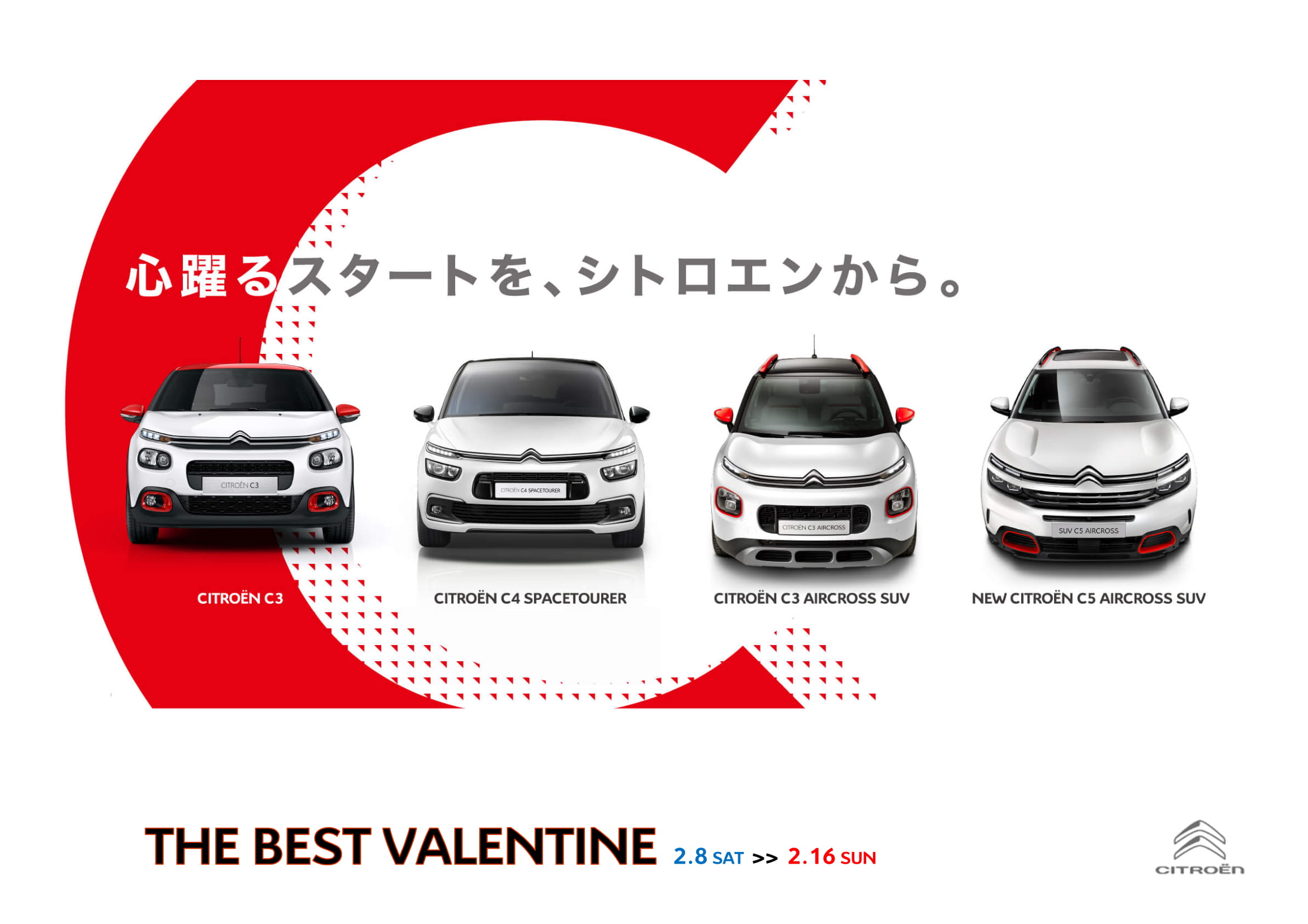 2月は新車も認定中古車も、、、